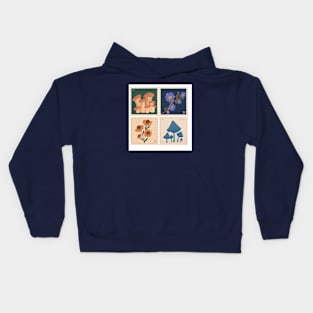 Aesthetic stickers Kids Hoodie